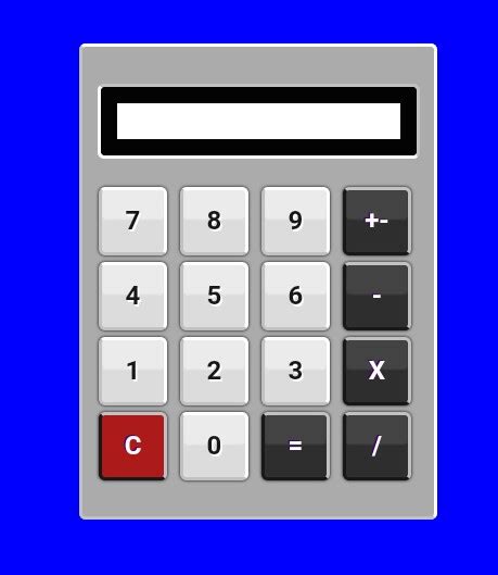 create  calculator  html css