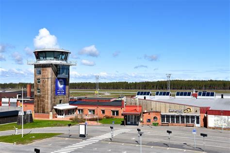 skelleftea airport    swedens europes   worlds