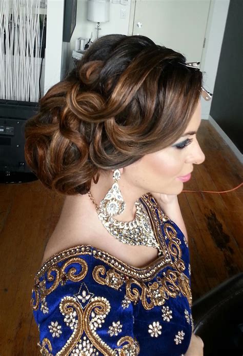 The Updo Hairstyles For Indian Brides With Simple Style Stunning And