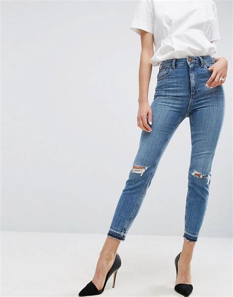 asos farleigh high waist slim mom jeans  shopstyle slim mom jeans jeans boyfriend jeans