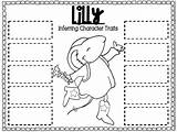 Purse Lillys sketch template