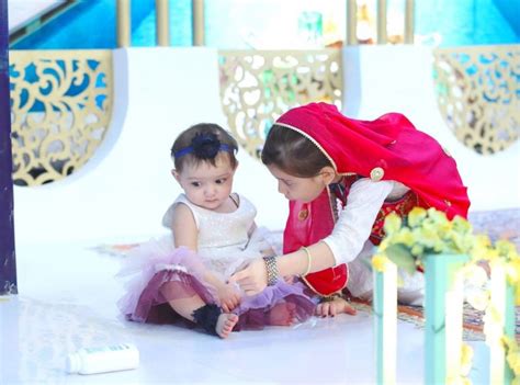 reema khan pictures with cute daughters of farhan ali waris