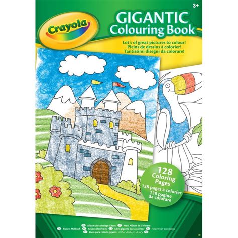 buy crayola gigantic colouring book  mighty ape nz
