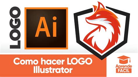 como hacer  logo en illustrator youtube