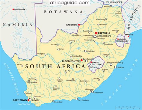 south africa travel guide  information