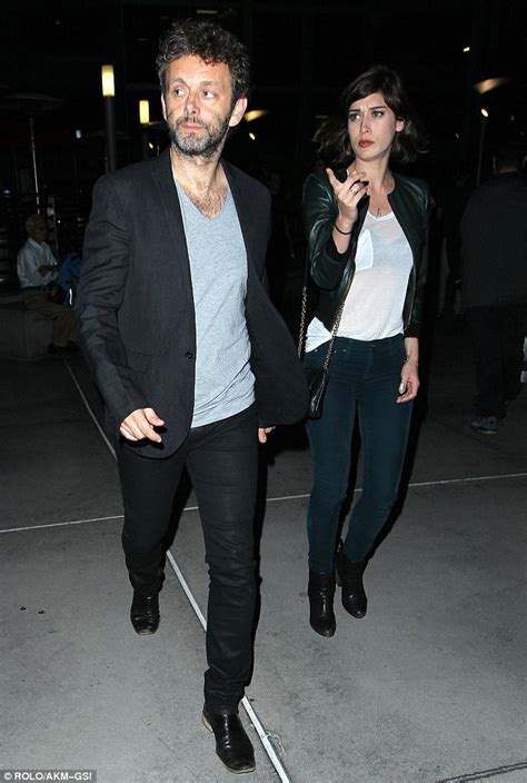michael sheen heads to the world s end premiere with masters of sex co star lizzy caplan daily