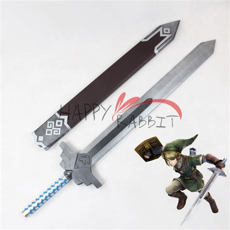 the legend of zelda hyrule warriors link sword pvc replica cosplay prop