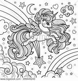 Unipeg Pegasus sketch template