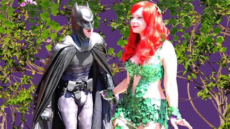 Batman Vs Poison Ivy Real Life Superhero Movie Melf