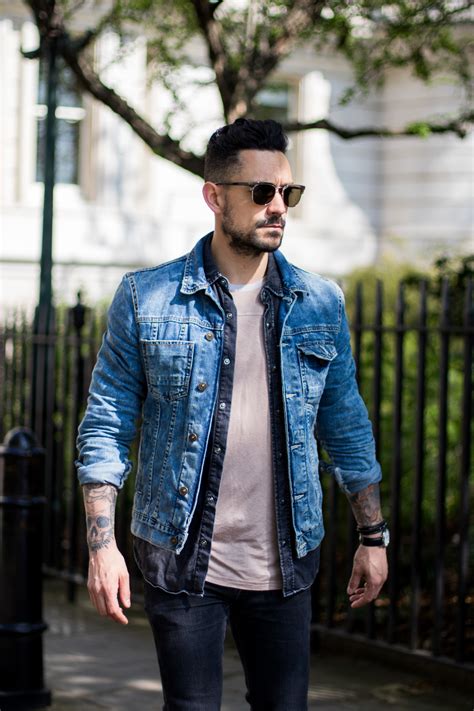 how to wear a denim jacket 5 ways — men s style blog