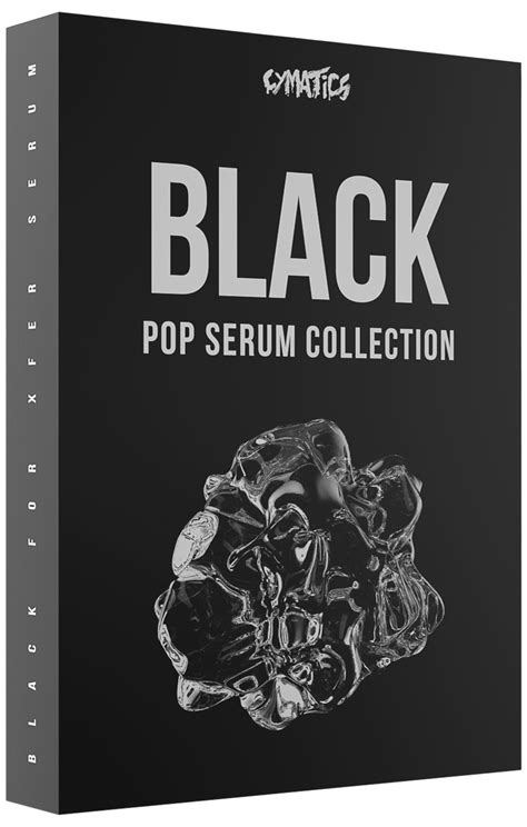 black pop serum collection cymaticsfm