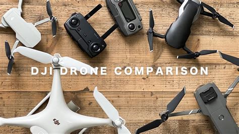 ultimate dji drone comparison  tons  footage youtube