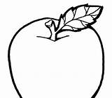 Apple Coloring Colouring Red Drawing Color Line Transparent Clipart Getcolorings Pages Printable Pngitem sketch template