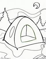 Camping Tent Coloring Pages Colouring Campfire Kids Sheet Drawing Coloring4free Tents Printable Clipart Getdrawings Coloringpagesfortoddlers Print Glass Draw Scouts Stained sketch template