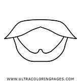 Barba Colorear Ultracoloringpages sketch template