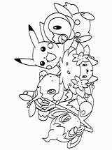 Pokemon Coloring Pages Adult Book Easter Printable Colouring Pikachu Sheets sketch template