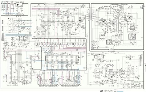 schematic diagrams lg refz refz hz crt tv circuit diagram