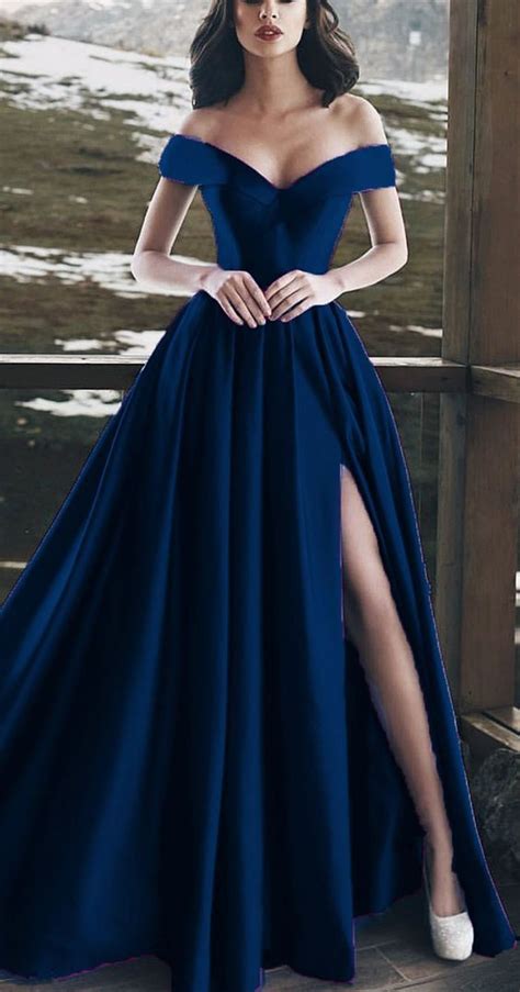 beautiful navy blue dress ideas  stylish vestidos de noche