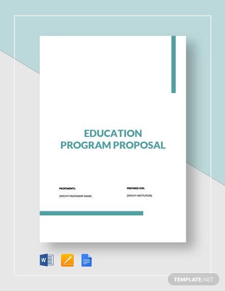 education project proposal ideas