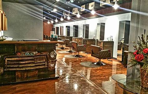 hair salon interior design copper penny hair studio