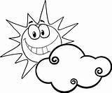 Smiley Printable Faces Clipart Kids Face Library Coloring Sun Simple Drawing sketch template