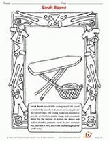 Boone Printable American Inventor Figures Inventors Ironing Teachervision Morgan Familyeducation 20th sketch template