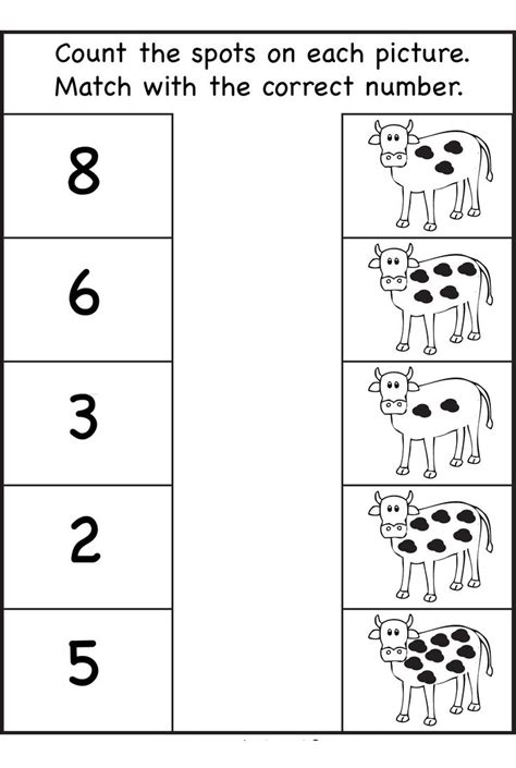 preschool counting worksheets printable printable templates