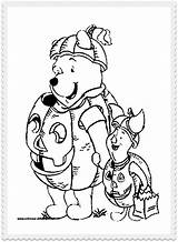 Coloring Halloween Pooh Winnie Pages Bear Popular Kids Library Clipart Coloringhome sketch template