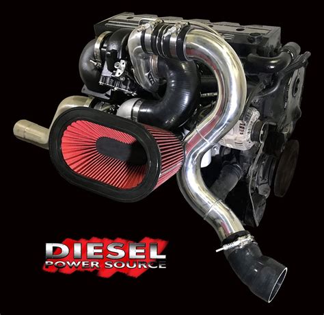 dps compound turbo twin kit  dodge cummins sequential turbos