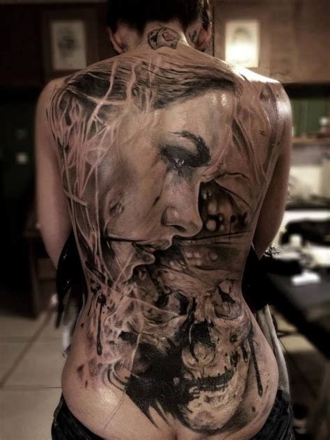 Amazing Women S Face Full Body Tattoo Tattoomagz