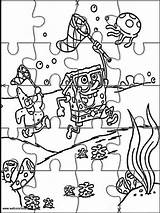 Spongebob Printable Puzzles Kids Drawing Games Jigsaw Cut Paintingvalley sketch template