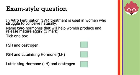 Aqa Gcse Biology The Use Of Hormones To Treat Infertility Teaching