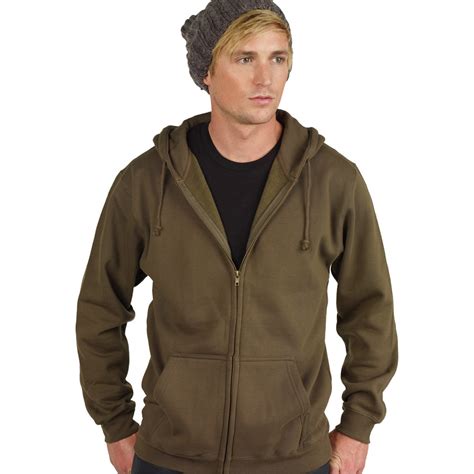 pima apparel  heavy weight fleece zip  hoodie hoodies men