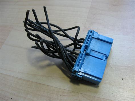 volvo vnl blue  pin connector    wiring  vecu module mga ebay