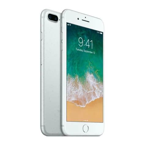 refurbished apple iphone   gb fully unlocked silver scratch  dent walmartcom