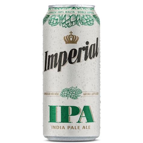 cerveza imperial ipa lata  cc la bebida de tus fiestas