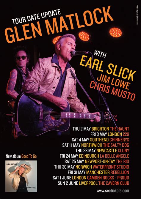 punk legend glen matlock of the sex pistols is coming to northwich