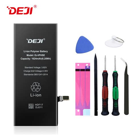 rechargeable replacement battery  phone se  mah  phone se battery deji manufacturer