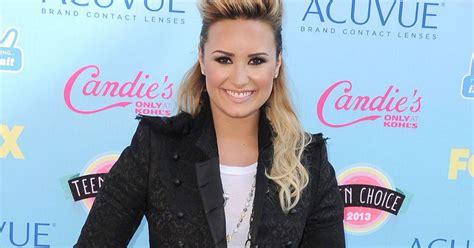 naked photos of x factor us judge demi lovato mirror online