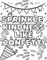 Kindness Coffeeandcarpool sketch template