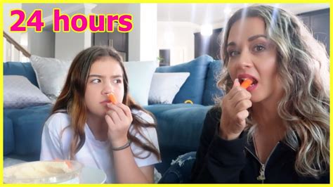 I Eat Everything My Mom Eats For 24 Hours Sister Forever Youtube