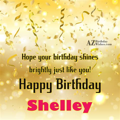happy birthday shelley azbirthdaywishescom