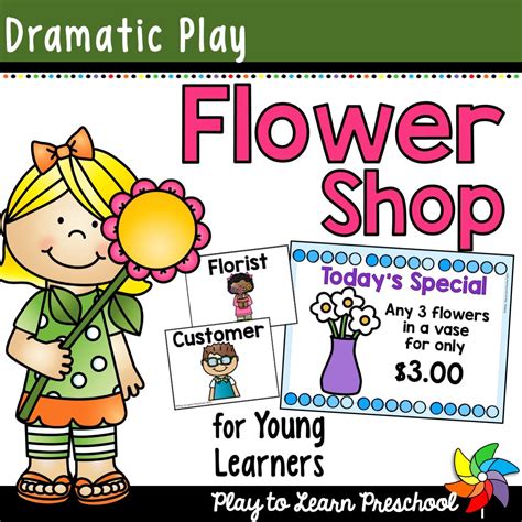 flower shop springtime dramatic play center