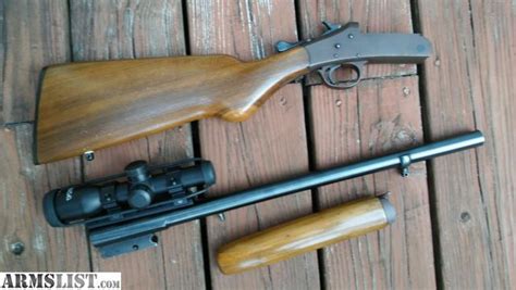 armslist  saletrade  guage single shot slug gun