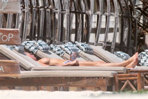 Kristen Hancher Sunbathes Topless In Tulum 36 Photos Thefappening