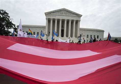 Supreme Court Should Make Gay Marriage A National Right The Boston Globe