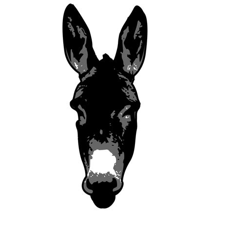 donkey head png svg clip art  web  clip art png icon arts