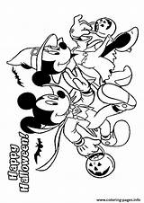 Halloween Coloring Mickey Minnie Mouse Disney Pages Printable Print Happy Color Momjunction Books Colouring Choose Board sketch template