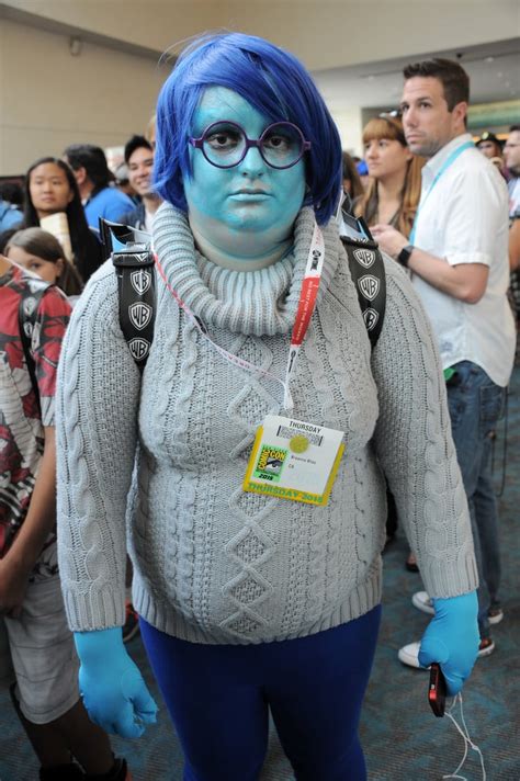 Sadness Disney Costumes At Comic Con 2015 Popsugar