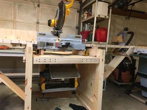 rotating work bench wood shop garage organisation workbench